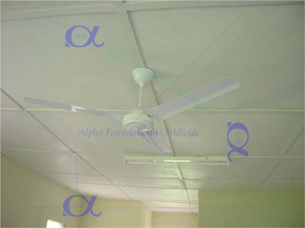 Completed ceiling