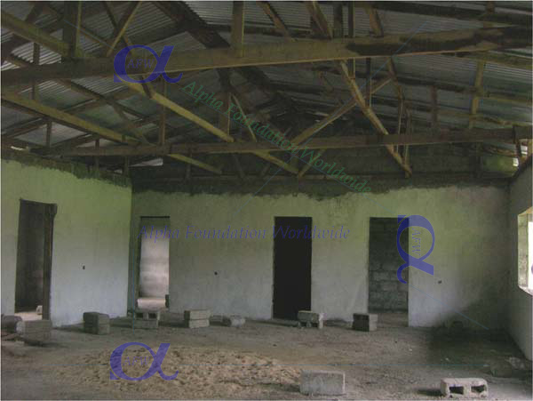Bumpeh Clinic general ward before construction