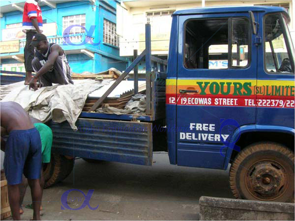 Renovation material being procured