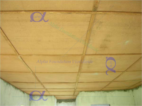Ceiling frame construction