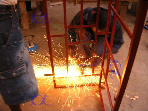 Guard bar welding