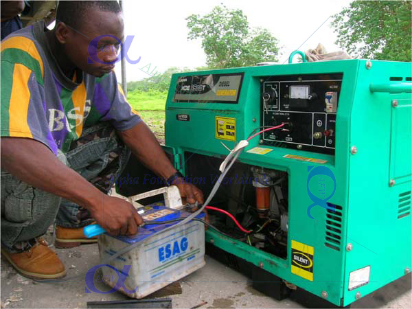 Generator servicing