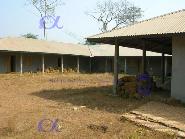 Kebba Clinic construction