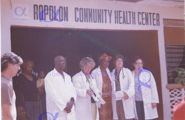 Ropolon clinic visit with Arms Around Africa